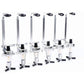 6 Bottle Liquor Dispenser Stand Wall Mounted 30 ML